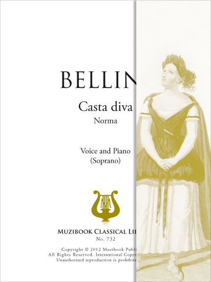 Casta diva - Vincenzo Bellini - Muzibook Publishing