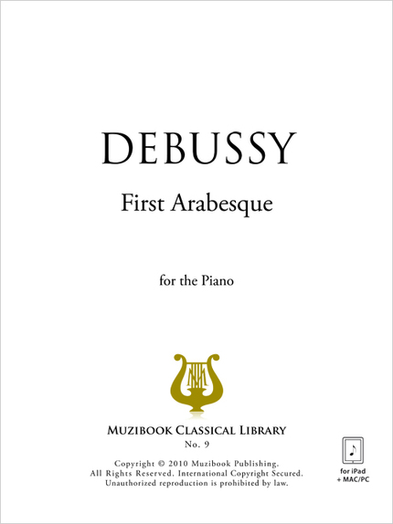 First Arabesque - Claude Debussy - Muzibook Publishing