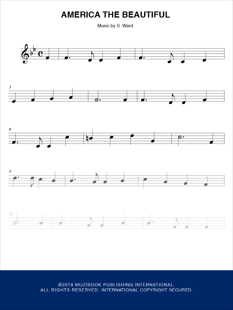 America the shop beautiful trumpet