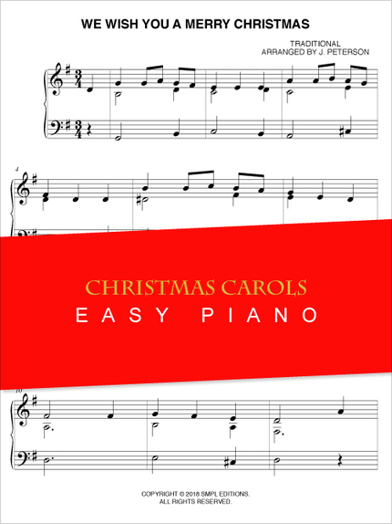 We Wish You A Merry Christmas Piano Traditional Ean13 Sheet Music Place