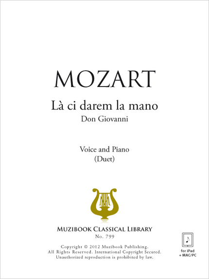 Là ci darem la mano - Wolfgang Amadeus Mozart - Muzibook Publishing