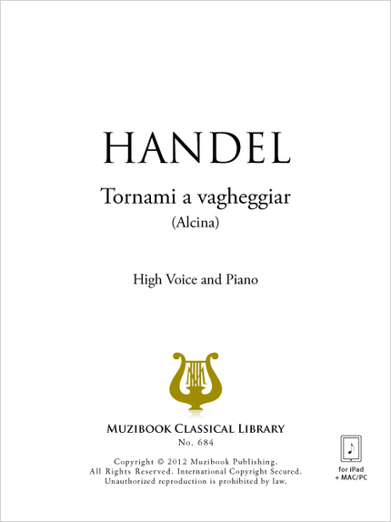 Tornami a vagheggiar - Georg Friedrich Handel - Muzibook Publishing