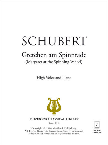 Gretchen am Spinnrade - Franz Schubert - Muzibook Publishing