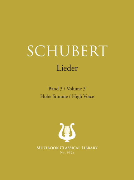 Songs Vol. 3 - Franz Schubert - Muzibook Publishing