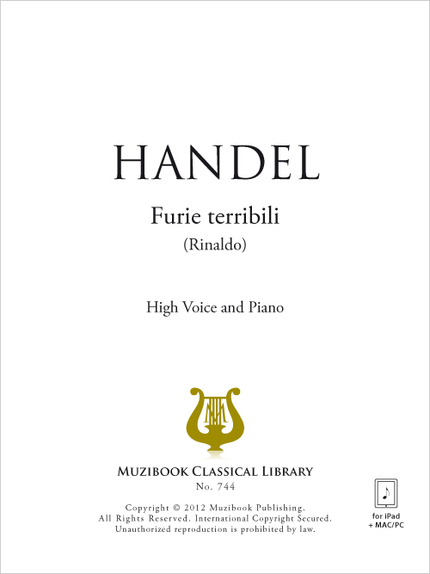 Furie terribili - Georg Friedrich Handel - Muzibook Publishing