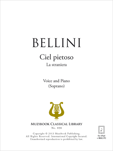 Ciel pietoso - Vincenzo Bellini - Muzibook Publishing