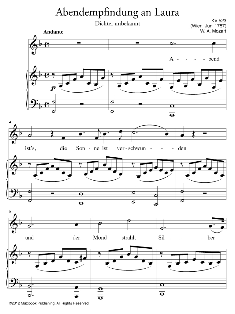 Mozart 1768